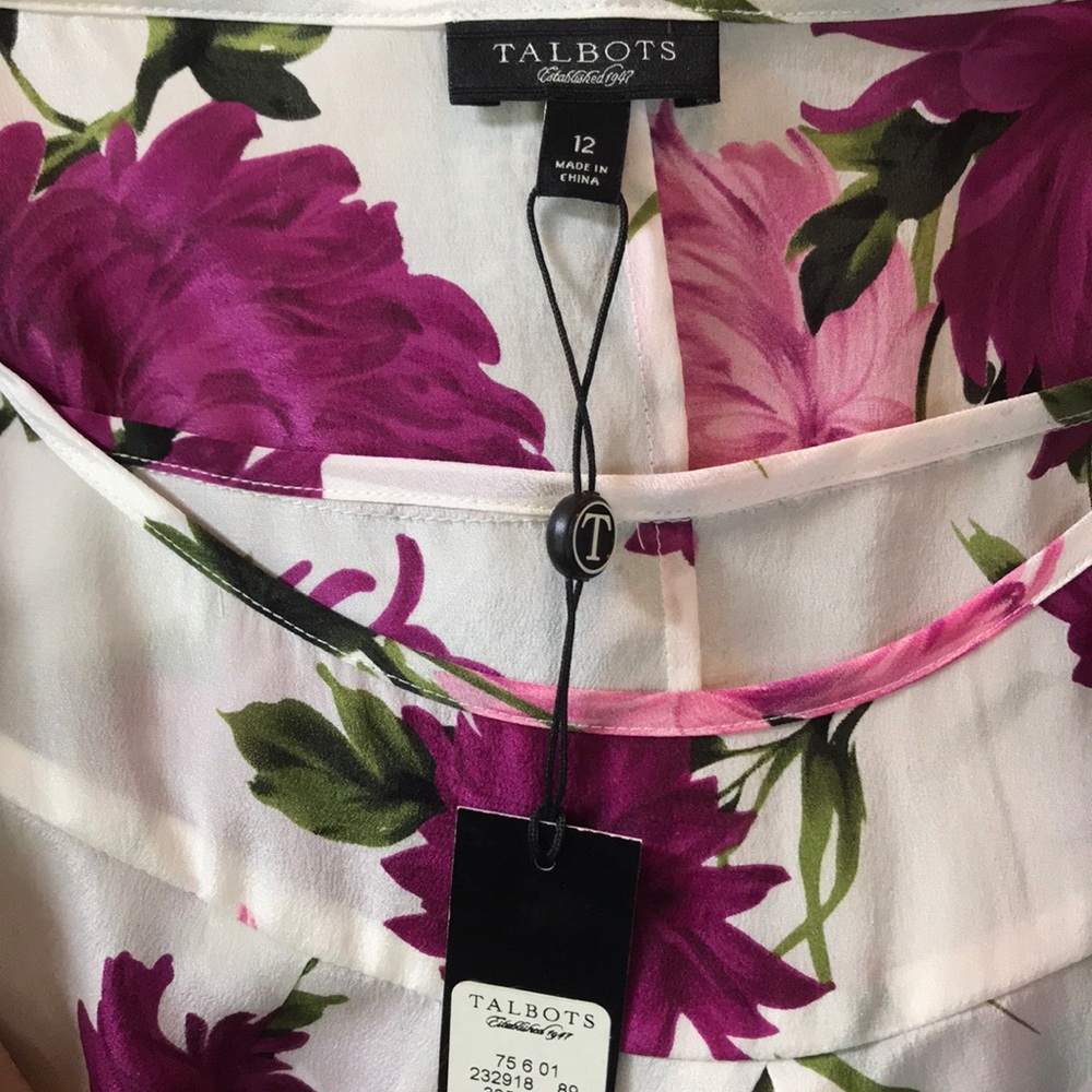 Talbots blouse - Picture 4 of 5
